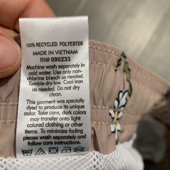 PacSun Recycled Shrooms 17" Swim Trunks NWOT size XL - Picture 4 of 9